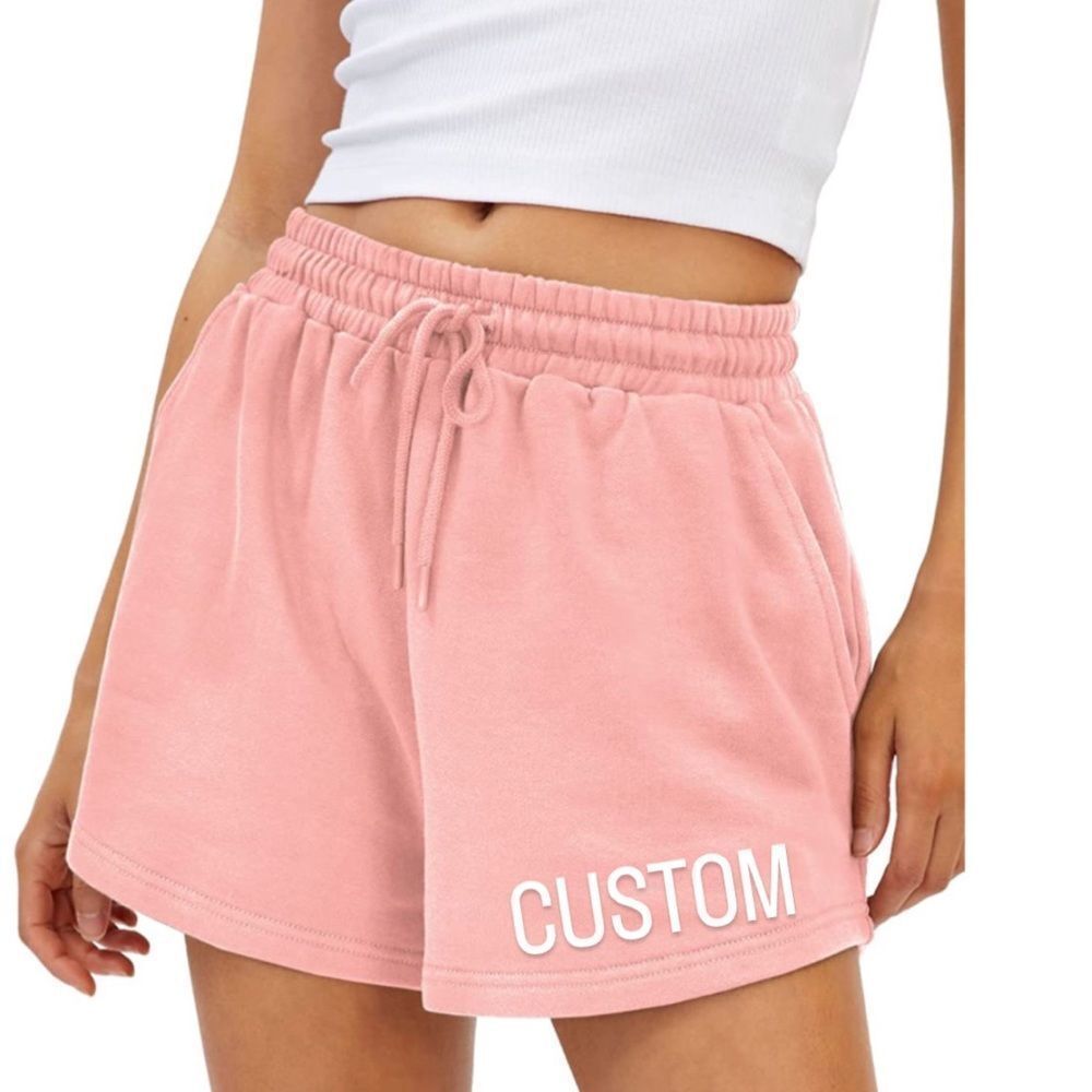 NWT Wool + Pepper Co. CUSTOM HIGH WAISTED SWEAT SHORTS